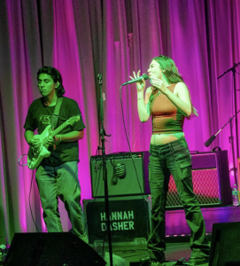 Daniel Cali and Chanel Loran perform at The Hooch in South Pittsburg, TN. October 2022.